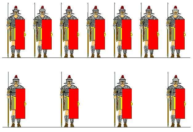 roman legion formation