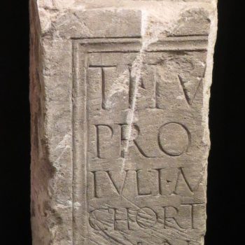Tombstone of a soldier of the Cohors I Classica