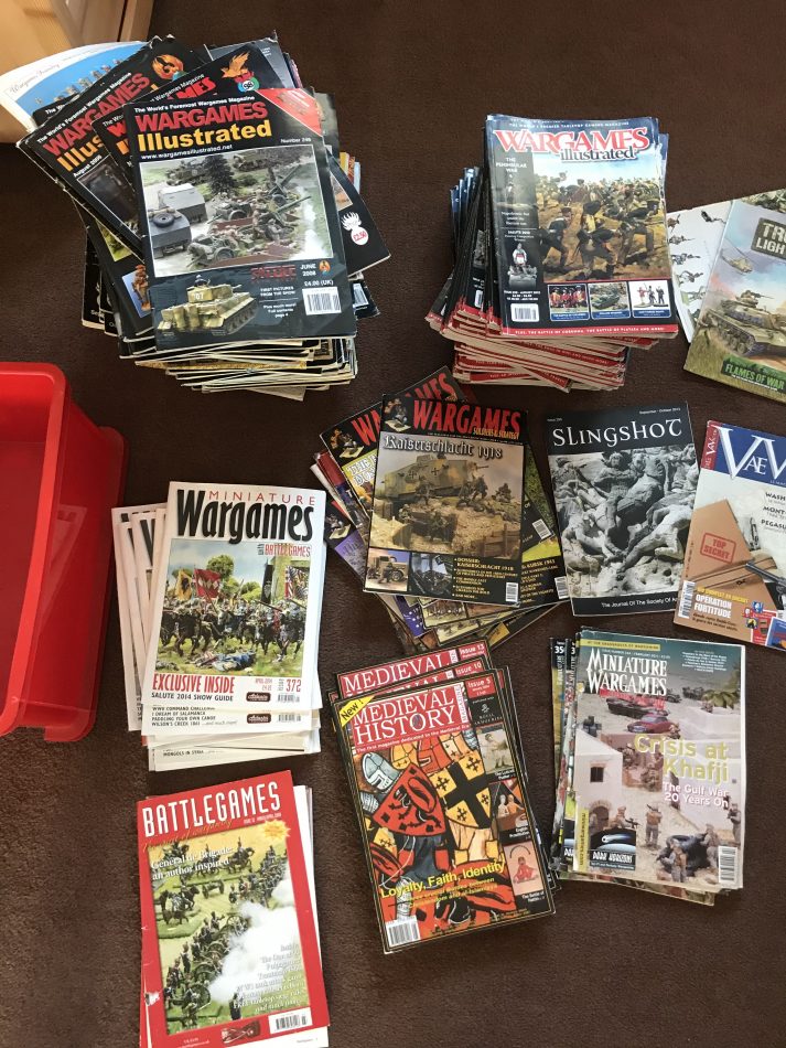 The magazine pile