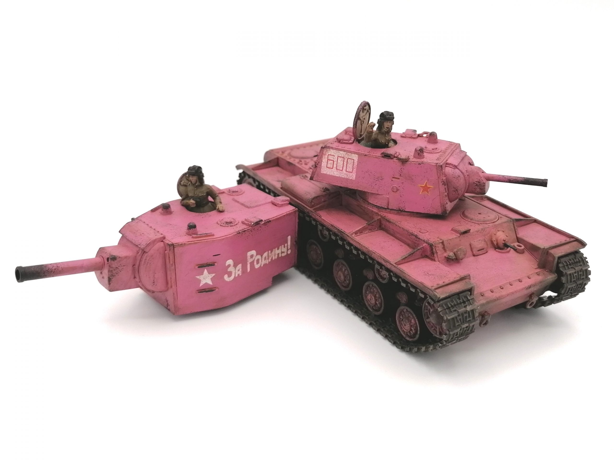 Think Pink! Raising Awareness with an Unconventional KV-1/KV-2