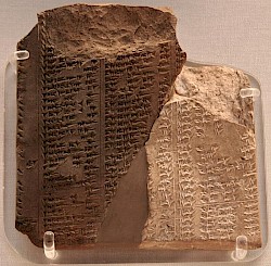 Fragment of the Assyrian Limmu List (British Museum)